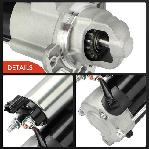 A-Premium Starter Motor Compatible with Chevrolet Equinox 2018-2023, Malibu 2017-2023, Cruze 2017-2019 & GMC Terrain & Buick Encore, 1.4L 1.5L, 12V 1.4 KW 17-Teeth Clockwise, Replace# MPA12473 in Saudi Arabia