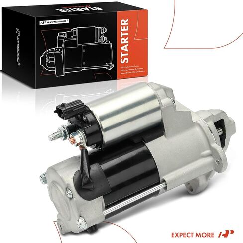 A-Premium Starter Motor Compatible with Chevrolet Equinox 2018-2023, Malibu 2017-2023, Cruze 2017-2019 & GMC Terrain & Buick Encore, 1.4L 1.5L, 12V 1.4 KW 17-Teeth Clockwise, Replace# MPA12473 in Saudi Arabia