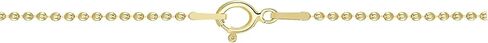 14k Gold Filled Ball Chain 1MM Necklace Gauge 18 Pendant for Jewelry 16-18 - 20-24 - 30 inches in Saudi Arabia