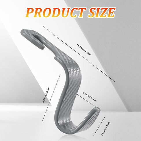 Car Seat Headrest Hook, Headrest Hook for Car, Purse Holder Hook for Car Organizers and Storage, Car Organization Accessories Car Purse Hook Universal for Purse Coats Bags Handbag (Orange) in Kuwait