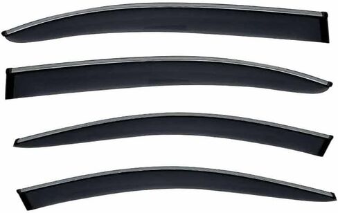 Car Windshield Rain Guards for Mercedes Benz E Class MK5-W213 2017-2024, Front Rear Window Wind Deflectors Visors Waterproof Deflector Windows Exterior Accessories in Saudi Arabia