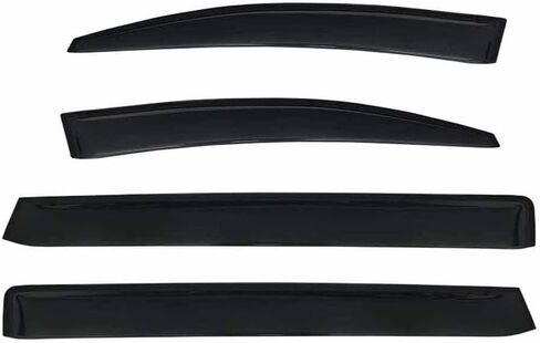 Car Windshield Rain Guards for Toyota Alphard MK1-AH10 2002-2007, Front Rear Window Wind Deflectors Visors Waterproof Deflector Windows Exterior Accessories in Saudi Arabia
