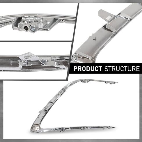 G-PLUS Pair Front Bumper Grille Grill Strip Trim, Compatible with Toyota Camry LE XLE 2021-2023, Left Driver & Right Passenger Side 2PCS, 5271306120, 5271206120 in Saudi Arabia