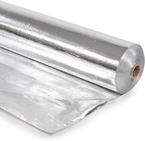 Ultra NT Perforated SCIF Radiant Barrier 4' x 125' (500 Square Feet), SCIF Radiant Barrier Foil Insulation for RF Blocking and RF Shielding, Breathable Fabric Allows Passage of Moisture in Kuwait