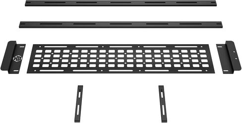 Hooke Road Roll Bar Storage MOLLE Panel Trunk Cargo Rack Shelf for 2007-2018 Jeep Wrangler JK Unlimited 4-Door Hardtop in Saudi Arabia