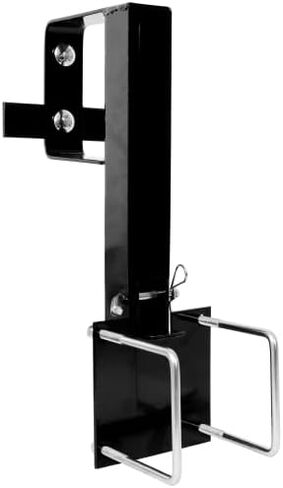 Campcraft Fold-Down RV Spare Tire Carrier - Heavy-Duty Steel Mount for 15-16" Wheels, 4" Square Bumpers | Fits 5-6-8 Lug Patterns in Saudi Arabia