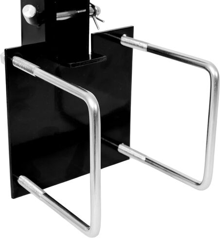 Campcraft Fold-Down RV Spare Tire Carrier - Heavy-Duty Steel Mount for 15-16" Wheels, 4" Square Bumpers | Fits 5-6-8 Lug Patterns in Saudi Arabia