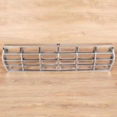 HECASA Front Grille Compatible with 1978-1979 Ford Bronco F100 F150 F250 F350 Replacement for FO1200111 D8TZ8150C Grill Insert Frame Trim Cover Chrome Silvery in Saudi Arabia