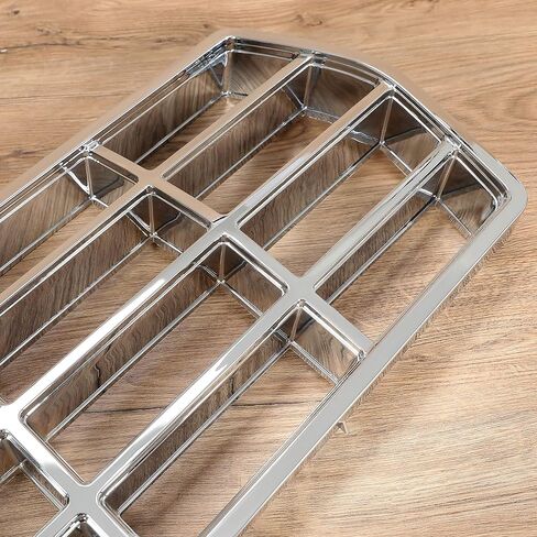 HECASA Front Grille Compatible with 1978-1979 Ford Bronco F100 F150 F250 F350 Replacement for FO1200111 D8TZ8150C Grill Insert Frame Trim Cover Chrome Silvery in Saudi Arabia