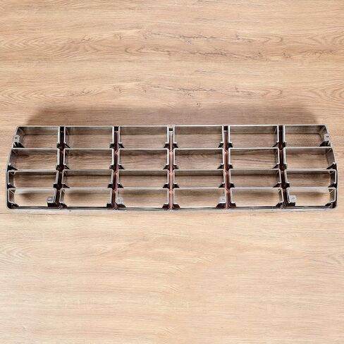HECASA Front Grille Compatible with 1978-1979 Ford Bronco F100 F150 F250 F350 Replacement for FO1200111 D8TZ8150C Grill Insert Frame Trim Cover Chrome Silvery in Saudi Arabia