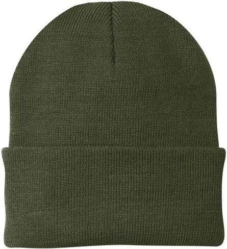 US Army Veteran USA Flag Embroidered Beanie Hat | Warm Knit USA Military Vet Acrylic Watch Cap in Saudi Arabia