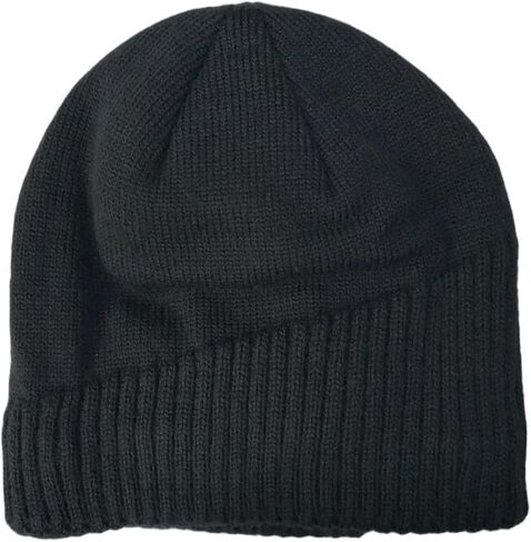 Winter Beanie for Men Women Fleece Lined Winter Knit Hat Stocking Soft Warm Ski Hats Unisex in Saudi Arabia