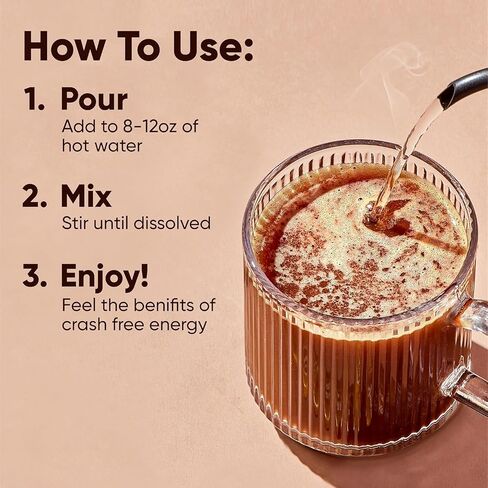 Mushroom Coffee Powder,10-in-1 Mushroom Superfood Adaptogen Mix-Organic Lion's Mane, Chaga, Turkey Tail, Reishi, Instant Coffee For Gut Health, Immunity, Energy, Focus-30 Serving in Saudi Arabia