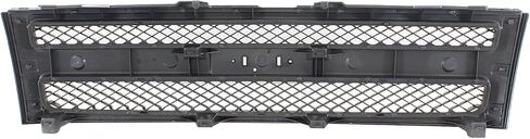 مجموعة الشبكة الأمامية Garage-Pro لسيارة شيفروليه سيلفرادو 1500 2007-2013 شاحنة شواء نمط هيكل جديد، أسود محكم GM1200578 in Kuwait