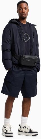 Armani Exchange Men's Tulum Belt Bag Black in Saudi Arabia