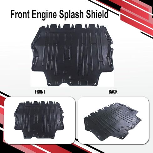 New Front Engine Splash Shield - Engine Case Guard Under Cover Compatible with Volkswagen 2011-2015, Compatible with Jetta and Passat, Replacement for VW1228123 in Saudi Arabia