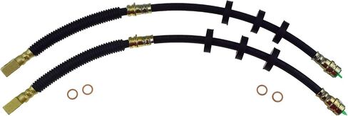 2Pcs Front Left & Right Brake Hydraulic Hose Fit for Ford Focus 2008-2011 2.0L 2.5L H621036, AS4Z2078A, H621037, AS4Z2078B in Saudi Arabia