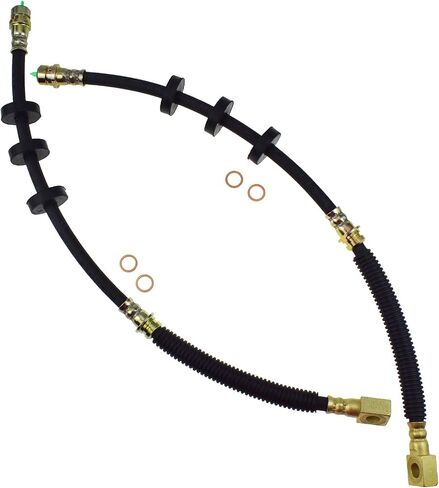 2Pcs Front Left & Right Brake Hydraulic Hose Fit for Ford Focus 2008-2011 2.0L 2.5L H621036, AS4Z2078A, H621037, AS4Z2078B in Saudi Arabia