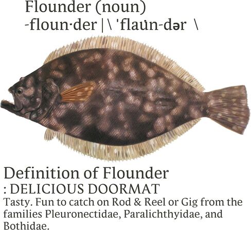 Skiff Life Flounder Fluke Fishing Shirts Men's Quick Dry Lightweight UPF 50+ Long Sleeve Shirts Rash Guard Moisture Wicking in Saudi Arabia