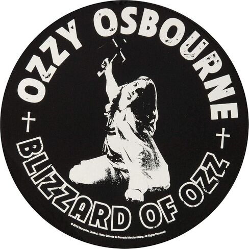 Ozzy Osbourne Blizzard of Ozz Backpatch Black in Saudi Arabia