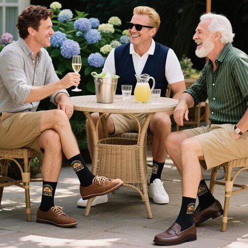 Funny Old Balls Club Socks – Birthday Gag Gift for Men – 40/50/60th Novelty Socks for Dad Husband Grandpa in Saudi Arabia