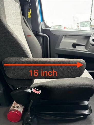 ARMREST Cover Set for Freightliner Cascadia – Designed for 33'' HIGH Back Seats – Faux Leather in Saudi Arabia