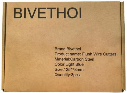 Bivethoi 3pcs قطع الأسلاك الصغيرة فلوش قطع القصاصات، قواطع قطرية صغيرة 3D الطابعة خيوط كماشة أداة، كماشة صغيرة صغيرة الرمز البريدي قطع التعادل لصنع المجوهرات نموذج (5 بوصة، أزرق فاتح) in Saudi Arabia