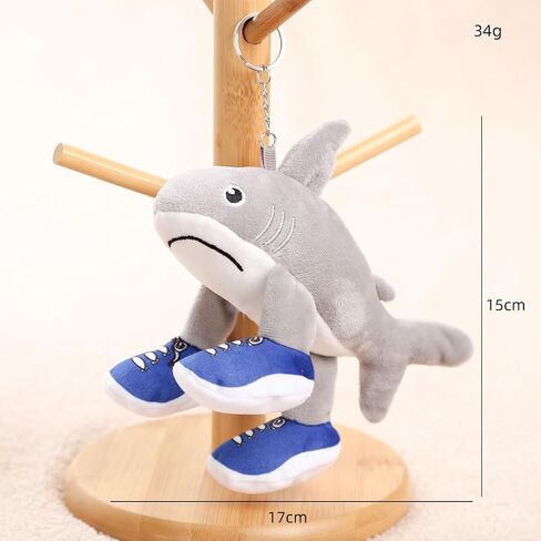 Italian Brainrot Keychain Tung Tung Sahur Plush Animal Wrist Strap Tralalero Collection Cute Keyring Accessories in Saudi Arabia