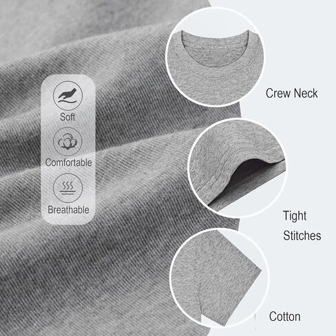 Cousin Crew Shirts for Kids Classic-Crewneck Cotton Tee for Ages 2-7 Years in Saudi Arabia