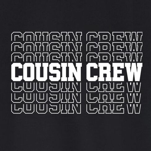 Cousin Crew Shirts for Kids Classic-Crewneck Cotton Tee for Ages 2-7 Years in Saudi Arabia