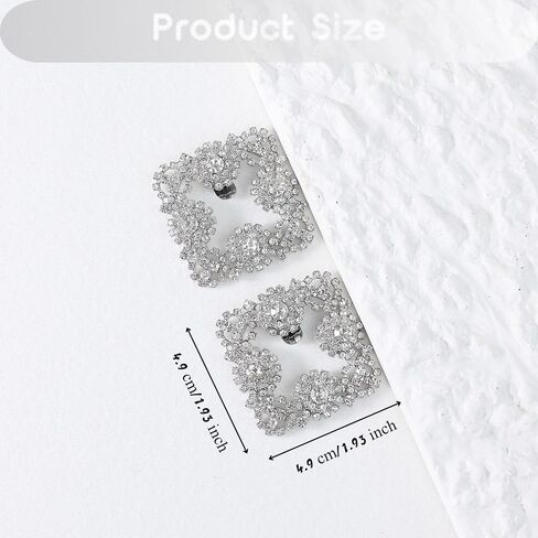 Elegant Crystal Rhinestone Shoe Clips 1 Pair Rectangle Buckle Decorative Floral Charms for Wedding Heels Detachable Pearl Shoes Decor Accessories in Saudi Arabia