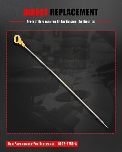 CCIYU BR3Z-6750-A Engine Oil Dipstick Replacement for 2011 2012 2013 2014 for Ford F-150 for Mustang 5.0L Dip Stick for Checking Oil Dipstick（with 5.0L V8 Engines Only） in Saudi Arabia