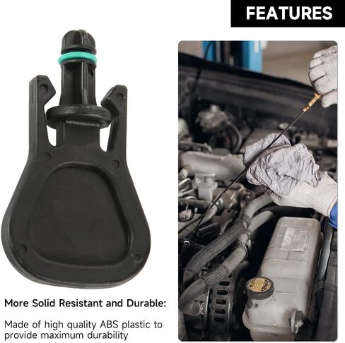 Oil Drain Plug Dipstick Dummy Plug Oil Dipstick Guide Tube Bung - Compatiblefor Audi A6 Quattro A7 Quattro A8 Quattro for Audi S4 S5 Q5 Q7 for Volkswagen Touareg 2011-2015 - Replace Part 06E115418 in Saudi Arabia