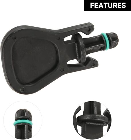 Oil Drain Plug Dipstick Dummy Plug Oil Dipstick Guide Tube Bung - Compatiblefor Audi A6 Quattro A7 Quattro A8 Quattro for Audi S4 S5 Q5 Q7 for Volkswagen Touareg 2011-2015 - Replace Part 06E115418 in Saudi Arabia