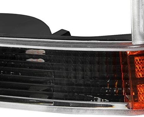 Carpartsinnovate Fits 99-04 Ford F250 F350 F450 F550 00-04 Excursion Smoke Corner Lights Turn Signal Lamps Left+Right Pair in Kuwait