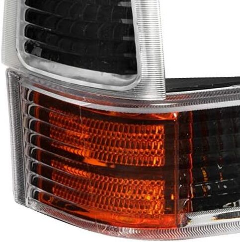 Carpartsinnovate Fits 99-04 Ford F250 F350 F450 F550 00-04 Excursion Smoke Corner Lights Turn Signal Lamps Left+Right Pair in Kuwait