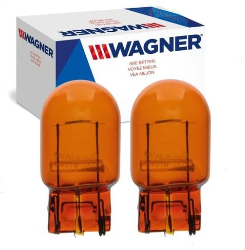 Sixity Auto 2 pc Wagner Front Turn Signal Light Bulbs compatible with Ford Edge Escape Focus 1.0L 1.6L 2.0L 2.3L 2.5L L3 L4 2013-2018 in Saudi Arabia