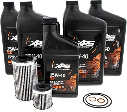 طقم تغيير الزيت من Can-Am New OEM 4T 5W-40، Rotax 991 (SE5)، 9779248 in Saudi Arabia