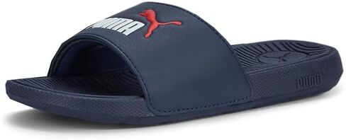 صندل منزلق من PUMA للجنسين تشايلد كول كات 2.0 (ليتل كيد). in Kuwait