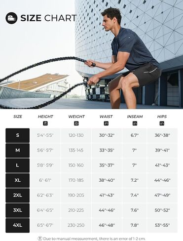 Men's 7" Running Shorts Athletic Quick Dry Basketball Workout Breathable Shorts in Saudi Arabia