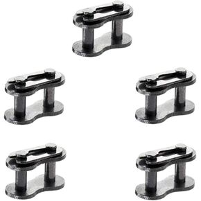 5 Pcs 415 Drive Chain Repair Master Connector Split Link for 49cc 50cc 60cc 66cc 70cc 80cc 2-stroke Motorized Bicycle ATV Quad Scooter Motorcycle Go Kart Moped Pit Dirt Pocket Mini Bike 4stroke