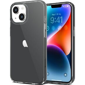 حافظة JJGoo متوافقة مع هاتف iPhone 14، حافظة شفافة وناعمة ومضادة للصدمات ورفيعة وممتصة للصدمات للهاتف