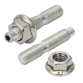 Exhaust Stud Bolt Nuts Kit for Honda TRX400X Sportrax 400 1999-2008 Heavy Duty Exhaust Head Pipe Stud Bolts Kit