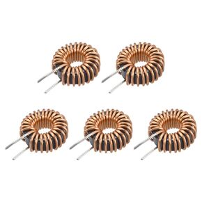 MECCANIXITY Toroid Inductance Copper Coil Vertical Inductor 47uH 7A for DIY Circuit Board Pack of 5