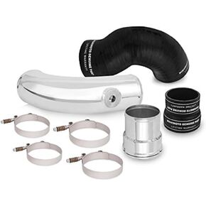 Mishimoto MMICP-F2D-17CBK Intercooler Pipe Kit Compatible With Ford 6.7 Powerstroke 2017+ Polished