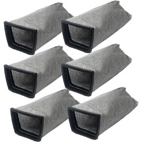6Pcs Cloth Filter Bags Replacement for Hoover Porta Power Swingette S1015 S1029 and CH30000 Commercial Canister Vacuum Replace Part 43662023