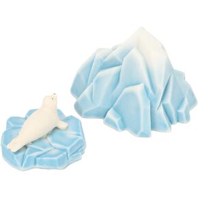 حوض السمك الجليدي الديكور الراتنج الآمن زخرفة رائعة تحت الماء الجليد الجليدي للمياه العذبة والمياه المالحة in Kuwait