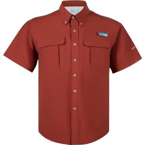 Men's UV UPF 50+ Sun Protection Magellan Fishing Waterproof SPF Hiking Camping Short Sleeve Shirts