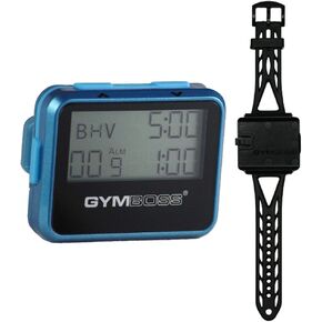 Gymboss Interval Timer and Stopwatch and Watchstrap - Bundle