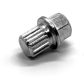 Wheel Lock Key for Volkswagen (VW) - Compatible with Jetta/Passat/Golf/Rabbit/GTI and More - ABC5 with 16 Teeth (Pointy)